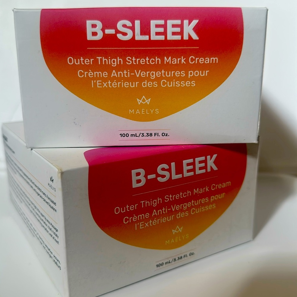 Sealed MAELYS B-SLEEK Outer Thigh Stretch Mark Cream 3.38 oz. FS NIB EXP 12/25
